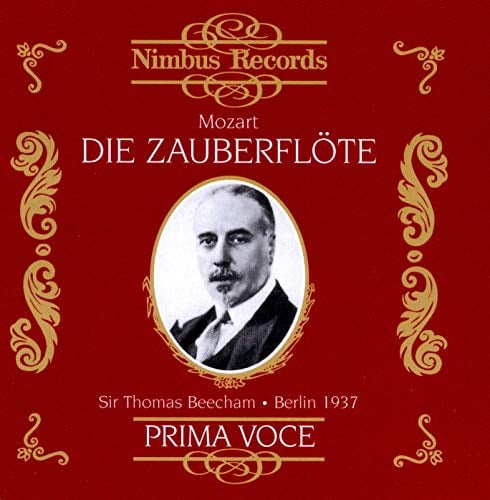 Mozart: Die Zauberflote (The Magic Flute - Prima Voce Series) / Beecham, Strienz et al
