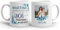 Taza de Café para Bodas – Taza de Desayuno Regalar a los Invitados – Taza de Café y Té para Bodas – Taza de Cerámica Impresa – Tazas de de 350 ml para Aniversario (Testigo de Boda.)