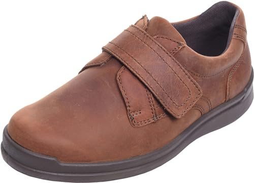 Cosyfeet Elvis - Bison - 11-3H Width - Extra Wide Men's Shoes