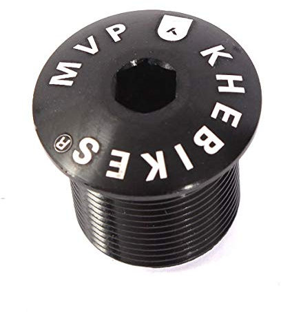 KHEbikes KHE BMX Gabelschraube Top Cap Deckel 1 1/8 Zoll Ahead 28,6mm Schaft M25 Gewinde
