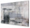B&D XXL - Wandbilder XXL Abstrakt 120x80 cm 1 tlg - Wand Deko Vlies Leinwand Bilder Groß Wanddeko Wohnzimmer Schlafzimmer Kunstdrucke - beige grau wie gemalt a-A-0752-b-a
