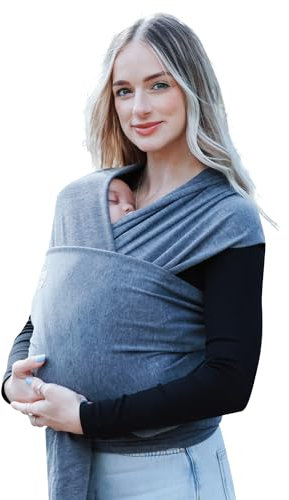 RYLOOBABY® Babytrage Tragetuch Baby Neugeboren - Babytrage Neugeborene ab Geburt - Baby Tragetuch Neugeborene, Kleinkinder - Babytrage ab Geburt - Babytragetücher