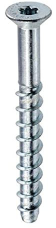 Wkret-Met Betonschrauben 6,0 x 80 mm - 100 St. Kohlenstoffstahl Senkkopf TX 40 Gasbetonschrauben