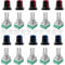 RUNCCI-YUN 10 Sätze RK097N B10K Rändelwelle 3 Klemmen potentiometer,Variable Widerstände, mit Kunststoffknöpfen