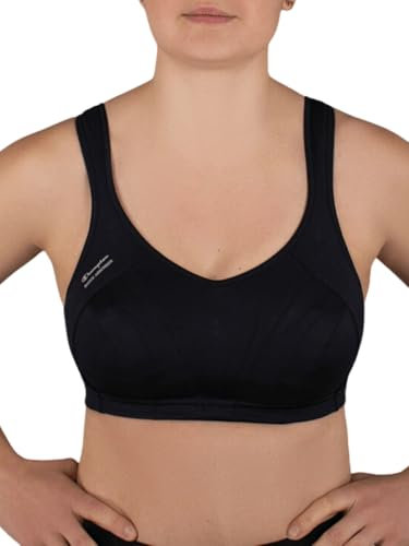 Champion Women's Sa S4490 Active Multi Sport Support Bra, Black, 36G