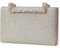 CORIOS Borsetta da Sera Donna Bling Pochette Clutch Borsa Sposa Borsa a Spalla Pochette Piccolo con Catena Borsa a Tracolla Elegante Borse Messenger per Cocktail Festa Cerimonia Ballo Oro Chiaro