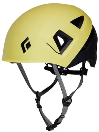 Black Diamond Unisex – Erwachsene Capitan Helmet Kletterhelm, Lemon Grass-Black, M/L