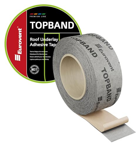 EUROVENT 25lfm Klebeband TOPBAND für Abdichten und Reparieren von Dachmembranen