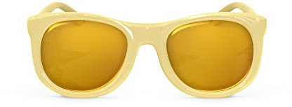 Suavinex, Gafas de Sol para Niños de 2 a 3 Años, Polarizadas, con Filtro UV 400, 100% Protección Rayos UVA y UVB, con Funda y Cinta de Sujeción Incluidas, Muy Flexibles y Ligeras, Color Pineapple