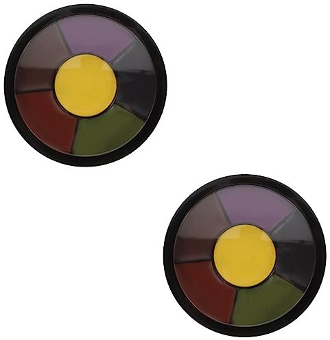 FRCOLOR 2 Pcs Halloween Paint Halloween Cosmetic Paint Oil Witch Face Paint Halloween Face Painting Wound Makeup Kit Professional Makeup Palette Art Child Human Body