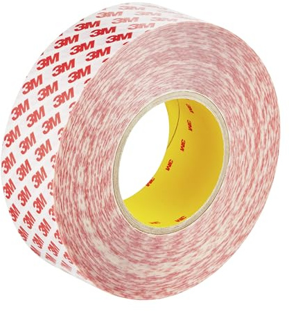 3M Doppelseitiges Klebeband GPT-020, Transparent, 38 mm x 50 m, 0.2 mm
