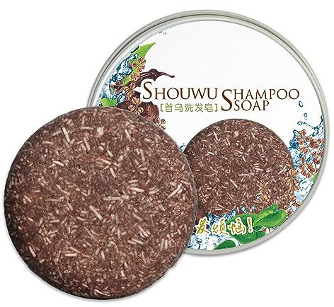 Harishow Shampoo Bar, Harishow Regrowing Hair Shampoo Soap, Gray Hair Reverse Bar, Hair Darkening Shampoo Bar, Herbal Shampoo Soap (1pcs)
