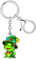 RAIDIN Porte-clés en acrylique animal mignon et trèfle Saint-Patrick Cadeaux pour femmes filles Bijoux de fortune pour la fête irlandaise (Grenouille A)