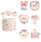 UNIIDECO Cupcake-Topper Happy Mother's Day, 12 Stück