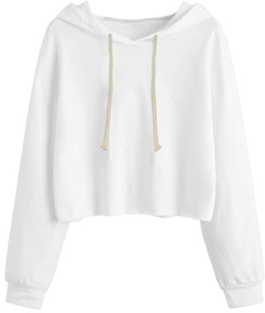 Skang Sommer Shirt Damen Elegant Frauen Bluse Langarm-Kapuzenpulli Drawstring Corn Sweatshirt-Pulli Karo Kauer Damen
