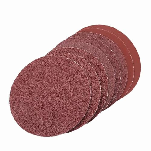 Single Grit Set Sanding Discs Round 10Pcs 9 Inch 225mm Sandpaper Grit 320 Hook & Loop Sandsheet for Abrasive Drill Polish and Grinder Rotary Tools