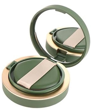 Oshhni Air Cushion Box mit Puderquaste, nachfüllbare Foundation-BB-Creme-Hülle mit Spiegel