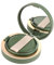 Oshhni Air Cushion Box mit Puderquaste, nachfüllbare Foundation-BB-Creme-Hülle mit Spiegel