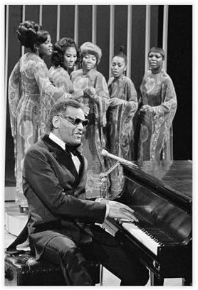 WGRWA Ray Charles Poster, Ray Charles Kunst-Leinwand-Poster, Schlafzimmer-Dekor, Sportlandschaft, Büro, Raumdekoration, Geschenk, ungerahmt, 30 x 45 cm