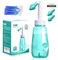CYOUH Nasendusche Set, 260 ml, mit 60 Nasenwasch-Salzpaketen und Aufkleberthermometer，nasendusche erwachsene zur Nasenreinigung und Nasenspülung（Grün）