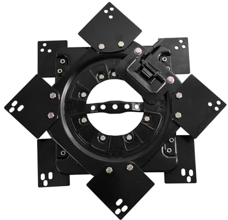 Drehkonsole Für Beifahrerseite Für T5, T6s Sitz-Drehsockel,360° Drehbar Sitz Drehsockel,Drehstuhl-Basisersatz Für Autos,Sitzdrehplatte,Grundlast 150kg,Beifahrersitz Passend Für Transporter T5, T6s
