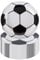 CEILIWEN Assiettes Jetables Football – Assiettes Anniversaire (50 Pièces Assiettes de fête football de 7 pouces)