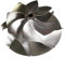 K04 50,00/66,00 mm 8 + 0 Schaufeln Hochleistungs-Punktfräsen Turboladerfräsen/Aluminium 2618/Billet-Kompressorrad ​
