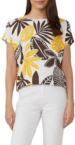 s.Oliver Elastisches T-Shirt aus Viskosestretch im Relaxed Fit