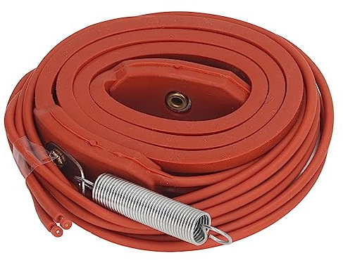 Cavo di Calore del Tubo Elettricità, Cavo di Riscaldamento a Traccia Auto -regolazione con Doppi Isolanti, per Compressore di Aria Condizionata, Motore, Pompa Sommersi,