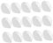 ifundom 15 Láminas Protectoras Transparentes para Raquetas De Tenis De Mesa Ideales para Proteger La Pala Y Protegerla