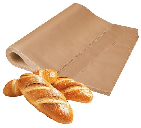150PCS Baking Paper Sheets, 20x30cm Unbleached Parchment Paper Precut Non Stick Greaseproof Sheets for Baking, Cooking, Air Fryer, Oven, Grilling and Food Preparation