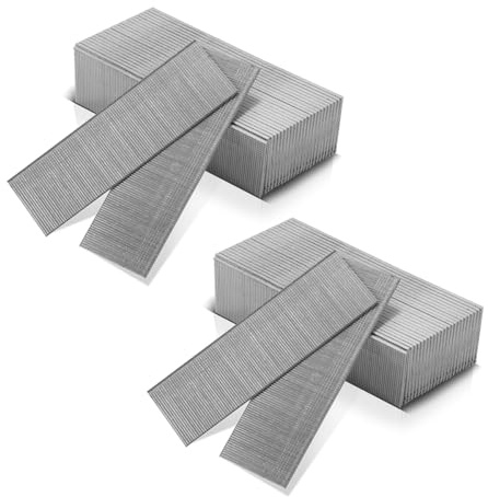 STAHLWERK Druckluftnägel 38 mm Gauge 18 (1,25 x 1,05 mm), 2 mm Kopfbreite | 10.000 Stück Streifennägel, Tackernägel und Druckluftstifte für Nagler, Nagelpistolen und Tacker