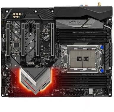 Schede madri Fit For ASRock X399 con supporto AMD TR4 for Ryzen Threadripper 2990WX 2970WX 2950X 8xDDR4 3600 Mhz M.2 ATX