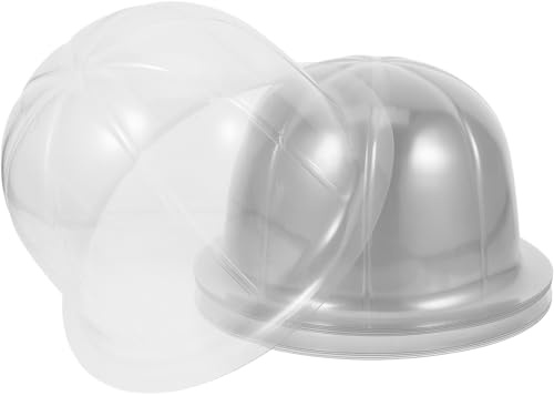 HEMOTON 10pezzi Porta Cappellini da Baseball Trasparenti Organizer in Rigida Antideformazione per Viaggi Supporto Espositivo Protettivo per Cappelli con Visibilità Chiara