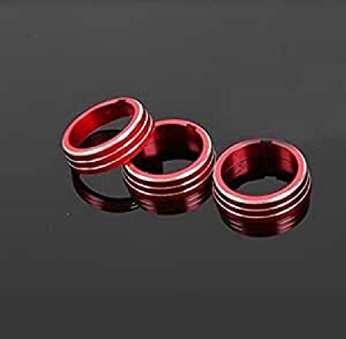 FFZ Parts 5186 Klima Heizungsregler Schalter Aluringe Passend Für Golf 7 Limousinen und Variante