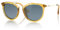 Carve Sonnenbrille Vision Damen Amalfi Crystal Gold POLA 3400, Orange, Einheitsgröße