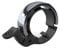 Knog Oi Classic Groß Fahrrad Klingel 23,8-31,8 mm Bike Bell Glocke Design Slim MTB Laut Ringförmig, KNCL, Farbe Schwarz Silber