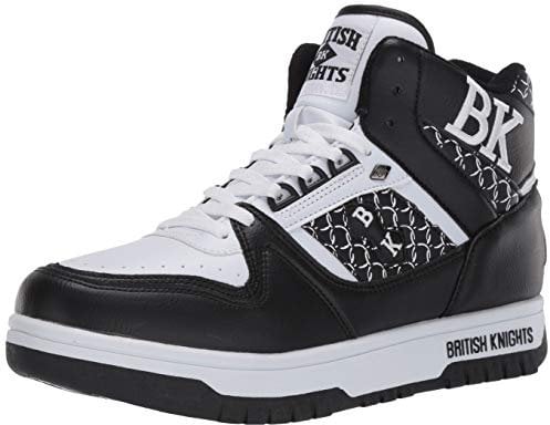 British Knights Herren Kings Sl Sneakers Sneaker, Schwarz/Weiß, 46 EU