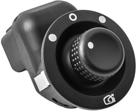 ZEALfix Bouton Commande Retroviseur pour Scenic 2 Clio 3 Electrique Reglage Extérieur Miroir Interrupteur 8200676533 pour Laguna II Megane 2 Kangoo