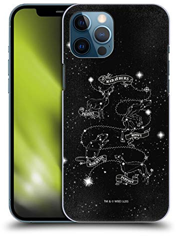 Head Case Designs Officially Licensed Harry Potter Marauders Deathly Hallows XXXII Hard Back Case Compatible With Apple iPhone 12 Pro Max