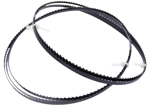 SMI 2er SET Holzbandsägeblatt 1520 x 6 x 0,65 mm 10 ZpZ Holzsägeband Sägeband passend für z.B. Black und Decker