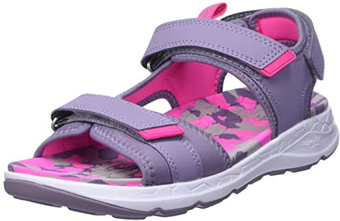 Superfit Criss Cross Sandale, LILA/PINK 8500, 39 EU