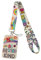 Autism Lanyard with Card Holder for Special Ed Teachers Students, Be Kind Neck Strap Lanyard Clip for Keys ID Badges