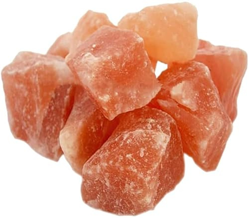 TENET - BLOCCHI DI SALE ROSA dell'Himalaya da 50-70 mm - busta da 1 kg