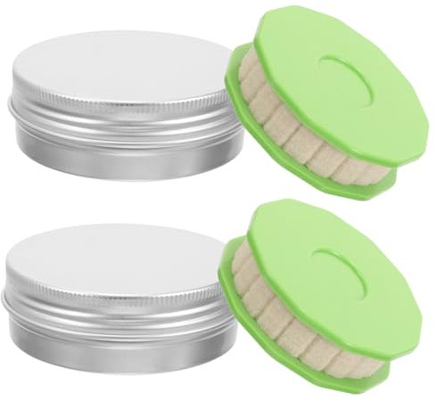 Operitacx Roller Type Chain Lubricator Tool Set 2pcs Bike Chain Oiler Detachable and Portable Lubrication Tool for Bicycle Care