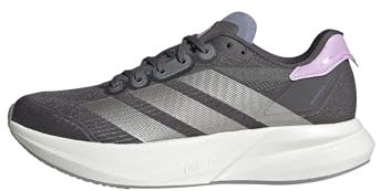 adidas Duramo Speed 2 Running Shoes, Zapatillas para Correr Mujer, Grey strata/Champagne Met./Bliss Lilac, 38 EU