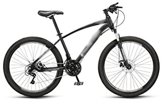 HJBFVXV Fahrräder Mountain Bike Men Youth Racing Adult Variable Speed Bicycle to Work Men Riding Junior High School(Color:Black)