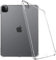 (That Case) Clear back Silicone Bumper Gel Case for Apple iPad Air13 (M3) 2025 iPad Air 13 (M2) 2024 iPad Air 13‑inch, Model Number A3269 A3271 A3268 A2903 A2904, Soft Transparent Slim fit TPU Cover