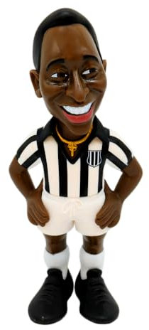MINIX Sammelfiguren – Sport-Sammelfigur, 12 cm, Pele – Santos