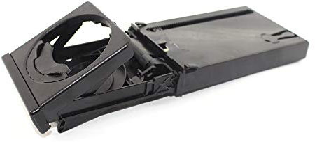 HUIOP Porte-Gobelet pour Voiture,Noir Avant Dash Voiture Porte-Gobelet Coulissant Assemblée Droite Conduite 8E2862534L Remplacement pour Audi A4 B6 B7 2002-2008